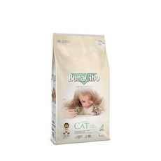 보나시보 어덜트 고양이 건식 사료, 램 + 라이스, 5kg, 1개