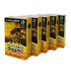 마누카프로폴리스 목청 벌꿀캔디, 32g, 5개