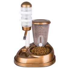 DING DONG PET 寵物自動飲食器, 金色