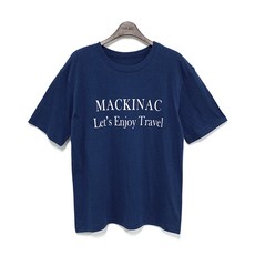반에이크오 여성용 맥키노 반팔 티셔츠