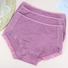 이너스유 노라인 인견레이스팬티 3p