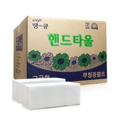 땡큐 무형광 펄프 핸드타올, 4000개입, 1개