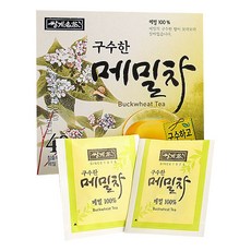 쌍계명차 구수한 메밀차 티백, 1.5g, 40개