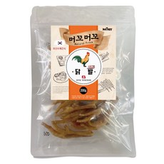 머꼬머꼬 스모크향 강아지 천연 수제 간식 200g, 닭발, 1개