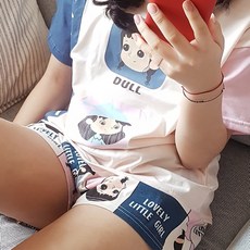 주니데이 여아용 소녀소녀 실내복 상하세트