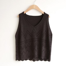 중년여성여름조끼