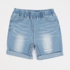 헬로아이 아동용 바캉스 배기 5부 청바지