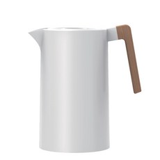 도모 스텐 304 헤리티지 보온 보냉 포트, 1000ml, 화이트