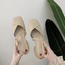 슬링백플랫슈즈