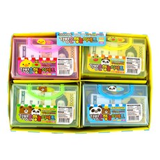 가방 은행놀이세트 역할놀이소품 4종 x 4p, 혼합색상