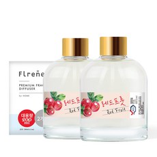 플렌느 NEW 방향제 실내용 디퓨저 200ml + 스틱 5p 2세트, 레드프룻