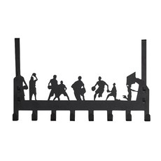 JCC 실루엣 도어 후크 걸이, 농구, 1개