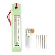 튤립 리본 자수 바늘 6p 세트 THN-086, 1세트
