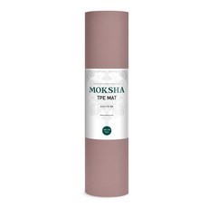 모크샤 TPE 요가 매트 10mm, 로지브라운