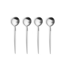 큐티폴 고아 커피 티스푼, 화이트, 4개