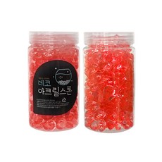 三湖玻璃珠 2p, 紅色的