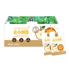 단디푸드 하루채움 우리아이 순수배즙 80ml, 배, 30개