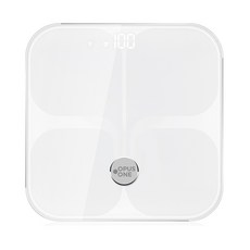오퍼스원 스마트 피트니스 Wi-Fi 인바디 체중계, OP-SFC1WB-WH, 화이트