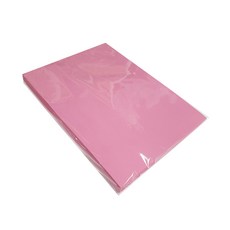 올페이퍼 색도화지 분홍 95g A4, 250개