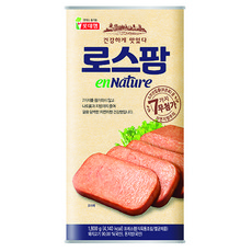 롯데햄 로스팜 엔네이처 햄통조림, 1800g, 1개