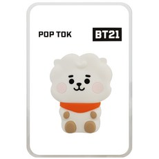 BT21 베이비 버블리 팝톡 휴대폰 악세서리, RJ, 1개