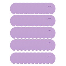 블럭마트 손끼임 방지 쿠션, 퍼플, 50개