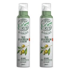 만토바 비보 유기농 오가닉 엑스트라버진 오리지날 올리브유, 200ml, 2개