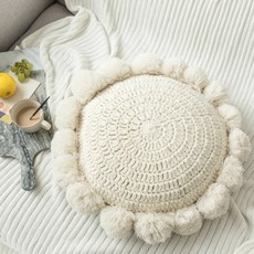 뜨개질방석원데이