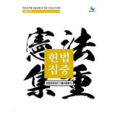 헌법집중 헌법조문정리 기출지문분석:변호사시험·5급공채 및 각종 국가고시 대비, 윌비스