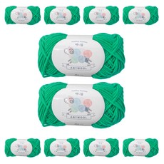 야나 애니울 뜨개실 10p, 209 명록색