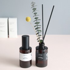 모리앤 피노브라운 디퓨저 + 섬유향수, 러브 앤 화이트 플라워, 120ml, 1세트