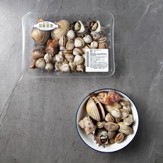 국산 모둠조개, 1kg, 1팩