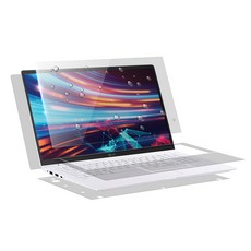 알럽스킨 LG 그램 2019 노트북 15Z990 15ZD990 올레포빅 액정보호필름 + 전신 외부 보호필름 2p 세트, 1세트
