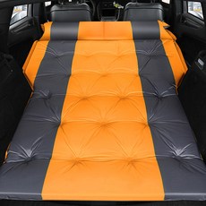 929 빅스터 SUV 차량용 차박 자충매트 + 파우치, 오렌지