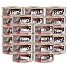 보레알 전연령용 치킨 & 연어 캣 푸드 주식캔 24p, 닭, 80g