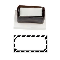 디자인아지트 핸드메이드 스템프 3, 브라운(바디), 검정