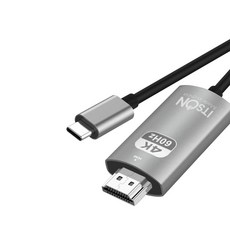 잇츠온 스마트폰 C to HDMI 미러링 케이블 IT-MHLBN30, 3m, 혼합색상