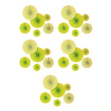 블럭마트 돌잔치용품 심플 페이퍼펜 5p, TYPE9