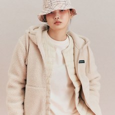 폴햄덤블보아후드집업