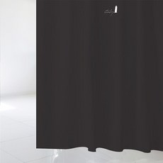 디자인수풀 샤워 커튼 L 1800 x 1880 mm + 스테인리스 고리 세트 sc889, 1세트