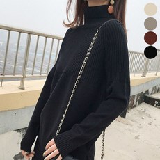 공블리 여성용 터틀넥 니트 CST1189