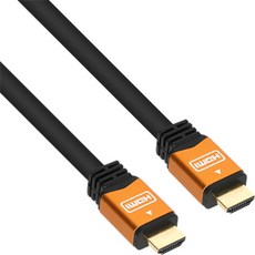 넷메이트 4K HDMI V2.0 골드메탈 케이블 NM-HM03GZ, 1개, 3m
