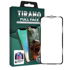 티라노 5D 사생활보호 풀커버 글라스 강화유리 휴대폰 액정보호필름, 1개