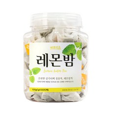 바른약초 레몬밤 삼각티백, 1g, 100개