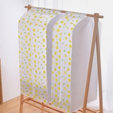 아리코 패턴 의류 더스트 커버 슬림 레몬 S 90 x 30 x 55 cm, 1개입, 2개