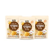 엘빈즈 고소함이 쏘옥 인절미과자, 콩고물, 3개, 30g