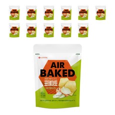 롯데제과 에어 베이크드 포테이토 스낵 사워크림어니언, 70g, 12개