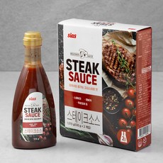 시아스 DELICIOUS 스테이크 소스, 535g, 2개