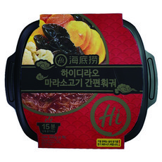 하이디라오 마라소고기 간편훠궈, 400g, 1개
