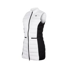 adidas 愛迪達 Golf 女款長版羽絨背心 CJ4056